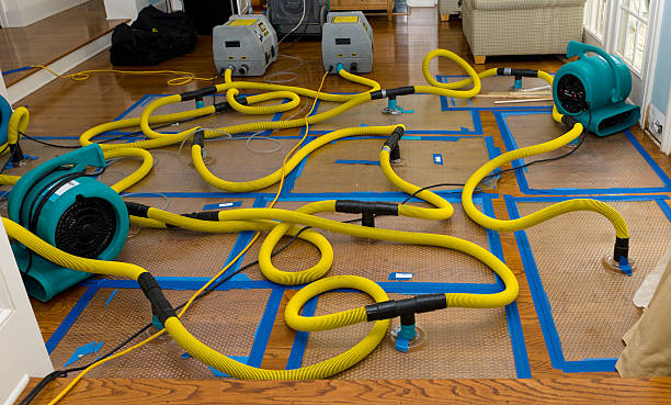 Professional Crawl Space Water Removal technician working in Turlock, CA